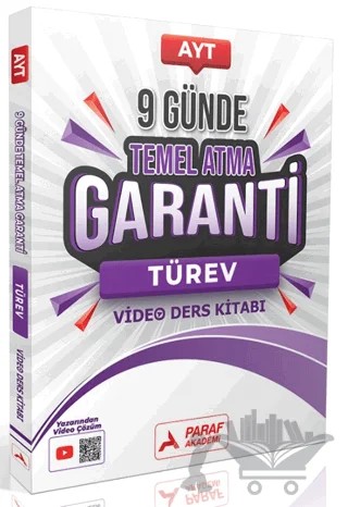 9 Günde Temel Atma Garanti Türev Video Ders Kitabı – Kolektif – Paraf Akademi kitap kapağı