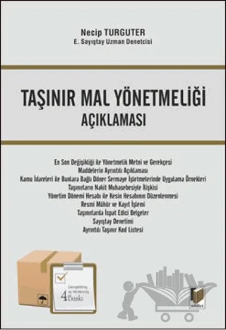 Taşınır Mal Yönetmeliği Açıklaması – Necip Turguter – Adalet Yayınevi kitap kapağı