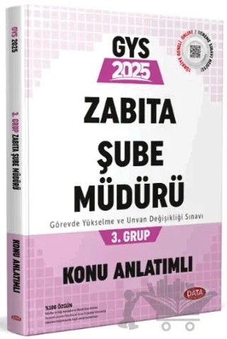 Belediye Zabıta Personeli Zabıta Şube Müdürü 3. Grup Konu Anlatımlı – Kollektif – Data Yayınları kitap kapağı