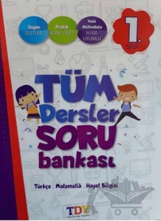 1. Sınıf Tüm Dersler Soru Bankası – Mesut Yavuztürk – TDY Yayınları kitap kapağı