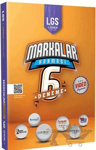 2021 LGS 1. Dönem Markalar Karması 6 Farklı Yayın 6 Farklı Deneme – Kolektif – Marka Yayınları kitap kapağı
