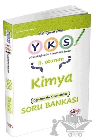 YKS 2. Oturum Kimya Öğretmenin Kaleminden Soru Bankası – Kolektif – Editör Yayınevi kitap kapağı