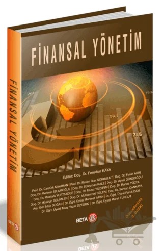 Finansal Yönetim – Ferudun Kaya – Beta Yayınevi kitap kapağı