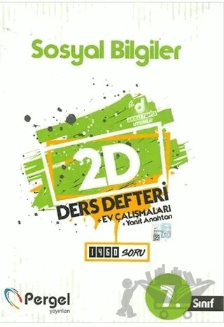 7. Sınıf 2022 Sosyal Bilgiler 2D – Kolektif – Pergel Yayınları kitap kapağı