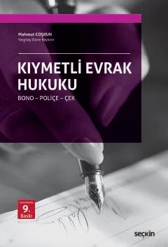 Kıymetli Evrak Hukuku – Mahmut Çoşkun – Seçkin Yayıncılık kitap kapağı
