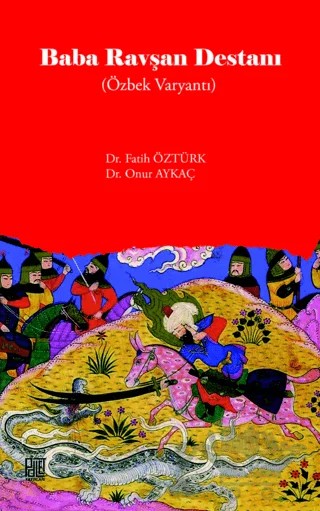 Baba Ravşan Destanı – Onur Aykaç, Fatih Öztürk – Palet Yayınları kitap kapağı