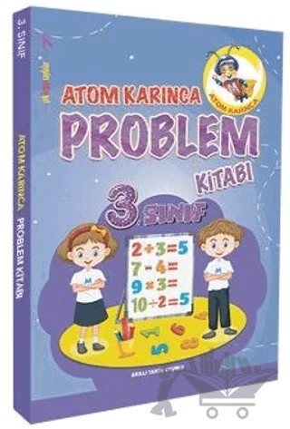3. Sınıf Atom Karınca Problem Kitabı – Kollektif – Atom Karınca Yayınları kitap kapağı