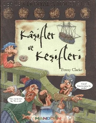 Kaşifler ve Keşifleri – Penny Clarke – Mandolin Yayınları kitap kapağı