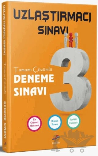 2021 Uzlaştırmacı Sınavı 3 Deneme Çözümlü – Orhan Doğan, Zekeriya Köftercioğlu – Dizgi Kitap kitap kapağı
