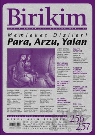 Birikim Aylık Sosyalist Kültür Dergisi Sayı: 256 - 257 – Birikim Yayınları kitap kapağı
