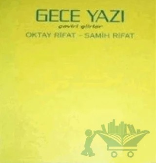 Gece Yazı Çeviri Şiirler – Samih Rifat – Yapı Kredi Yayınları kitap kapağı