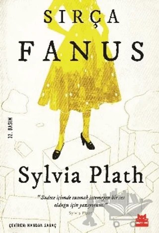 Sırça Fanus – Sylvia Plath – Kırmızı Kedi Yayınevi kitap kapağı