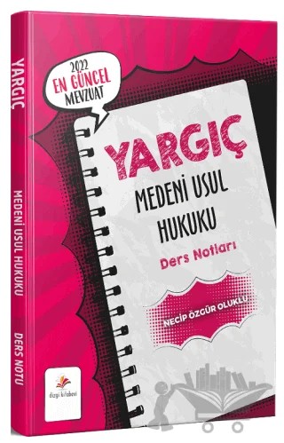 2022 Yargıç Medeni Usul Hukuku Ders Notları – Necip Özgür Oluklu – Dizgi Kitap kitap kapağı