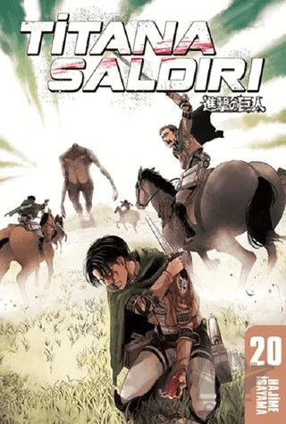 Titana Saldırı 20. Cilt – Hajime İsayama – Gerekli Şeyler Yayıncılık kitap kapağı
