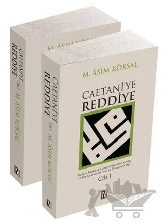 Caetani'ye Reddiye (2 Kitap Takım) – M. Asım Köksal – İz Yayıncılık kitap kapağı