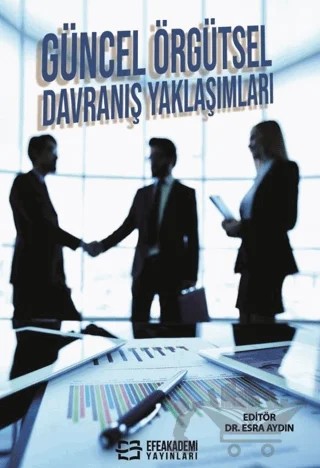 Güncel Örgütsel Davranış Yaklaşımları – Esra Aydın – Efe Akademi Yayınları kitap kapağı
