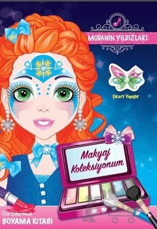 Modanın Yıldızları - Makyaj Koleksiyonum – Kolektif – Koloni Çocuk kitap kapağı