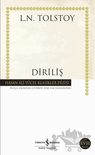 Diriliş – Lev Nikolayeviç Tolstoy – İş Bankası Kültür Yayınları kitap kapağı