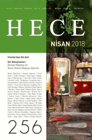 Hece Aylık Edebiyat Dergisi Sayı: 256 - Nisan 2018 – Hece Dergisi kitap kapağı
