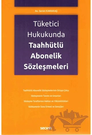 Kira Sözleşmesinin Sona Ermesi – Burcu Sırataş – Seçkin Yayıncılık kitap kapağı