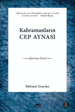 Kahramanların Cep Aynası – Baltasar Gracian – Maya Kitap kitap kapağı