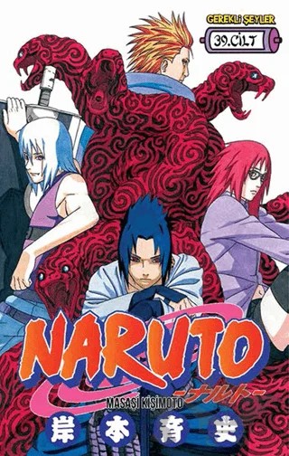 Naruto 39. Cilt – Masaşi Kişimoto – Gerekli Şeyler Yayıncılık kitap kapağı