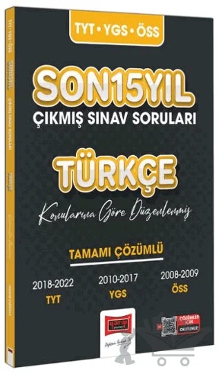 Yargı Yayınları 2023 TYT-YGS-ÖSS Son 15 Yıl Çıkmış Sınav Soruları – Kolektif – Yargı Yayınevi kitap kapağı