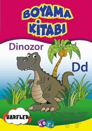 Boyama Kitabı Dinozor Harfler – Kolektif – Hoya kitap kapağı