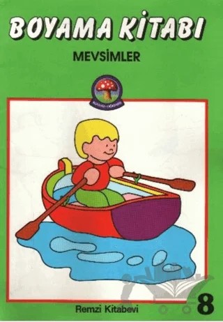 Boyama Kitabı Mevsimler – Derleme – Remzi Kitabevi kitap kapağı