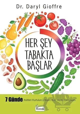 Her Şey Tabakta Başlar – Daryl Gioffre – Koridor Yayıncılık kitap kapağı