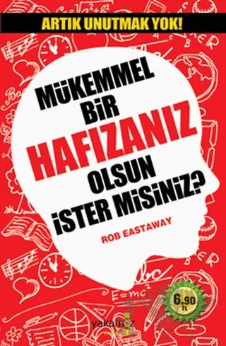 Mükemmel Bir Hafızanız Olsun İster misiniz? – Rob Eastaway – Yakamoz Yayınevi kitap kapağı