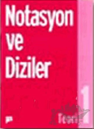 Notasyon ve Diziler Teori 1 – Oğuz Abadan – Pan Yayıncılık kitap kapağı