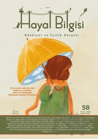 Hayal Bilgisi Dergisi Sayı: 59 – Hayal Bilgisi Dergisi kitap kapağı
