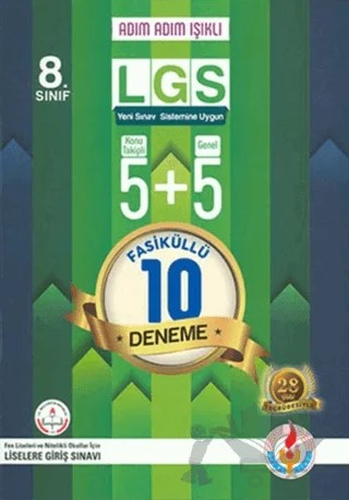 8. Sınıf LGS Adım Adım Işıklı 10 Deneme Sınavı – Kolektif – Bilal Işıklı Yayınları kitap kapağı