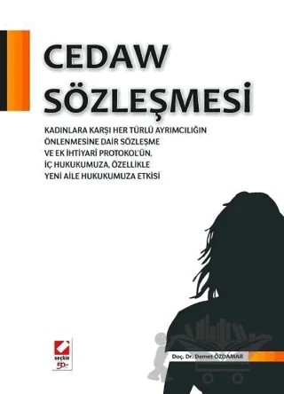 CEDAW Sözleşmesi – Demet Özdamar – Seçkin Yayıncılık kitap kapağı