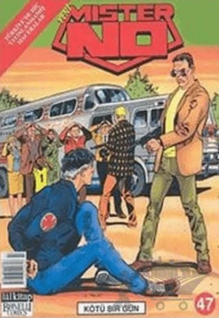 Yeni Mister No Sayı: 47 Kötü Bir Gün – Lal Kitap kitap kapağı