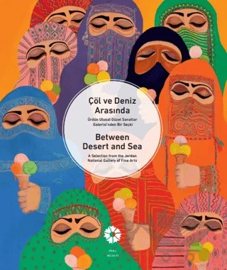 Çöl ve Deniz Arasında / Between Desert and Sea – Kolektif – Pera Müzesi Yayınları kitap kapağı