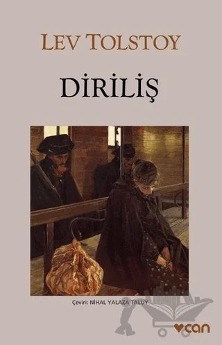 Diriliş – Lev Nikolayeviç Tolstoy – Can Yayınları kitap kapağı