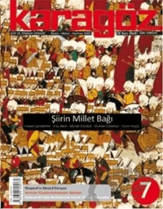 Karagöz Dergisi Sayı: 7 – Karagöz Edebiyat Dergisi kitap kapağı