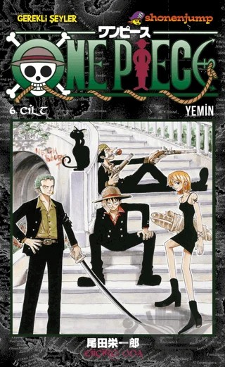 One Piece 6. Cilt – Eiiçiro Oda – Gerekli Şeyler Yayıncılık kitap kapağı