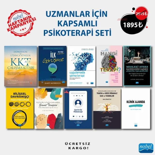 UZMANLAR İÇİN KAPSAMLI PSİKOTERAPİ SETİ – Matthew McKay, Michael Jason Greenberg, Patrick Fanning Ayşe Handan Özkan Selim, Betül Gülcan çakmak, Büşra Ünverdi Demir, Elif Bestenigâr Mert, Esra Altınışık, Ferah Çekici, Khalil Center, Neslihan Arıcı Özcan, Neslihan Yaman, Özgür Tönbül, Özlem Haskan Avcı, Selin Nur Önel, Sevde Kurt Akkoyun, Zey – Haftanın Kampanyası kitap kapağı