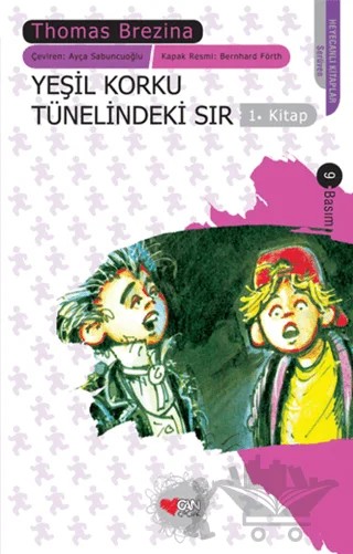 Yeşil Korku Tünelindeki Sır Sevimli Canavarlar 1. Kitap 9-12 Yaş – Thomas Brezina – Can Çocuk Yayınları kitap kapağı
