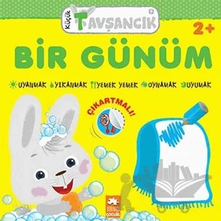 Küçük Tavşancık - Bir Günüm – Rasa Dmuchovskiene – Eksik Parça Yayınları kitap kapağı