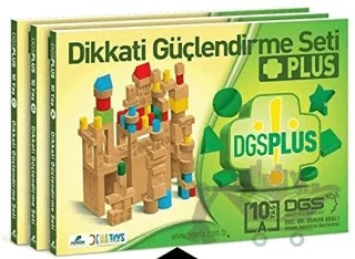 Dikkati Güçlendirme Seti Plus (3 Kitap Materyalsiz - 10 Yaş) – Osman Abalı – Adeda Yayınları kitap kapağı