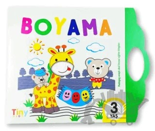 Boyama Kitabı - 3 Yaş – Kolektif – Tiny Kids kitap kapağı