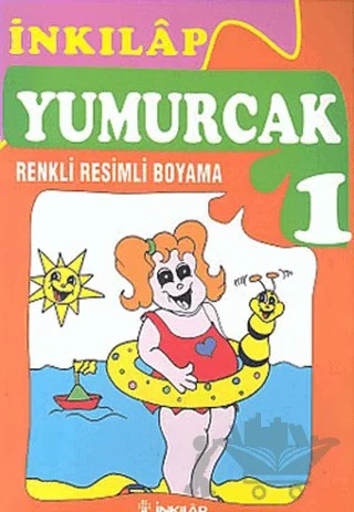 Yumurcak 1 Renkli Resimli Boyama – Kolektif – İnkılap Kitabevi kitap kapağı