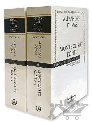 Monte Cristo Kontu - 2 Kitap Takım – Alexandre Dumas – İş Bankası Kültür Yayınları kitap kapağı
