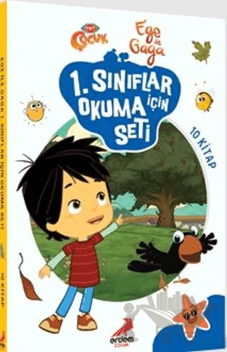 Ege ile Gaga 1. Sınıflar için Okuma Seti (10 Kitap Takım) – Kolektif – Erdem Çocuk kitap kapağı