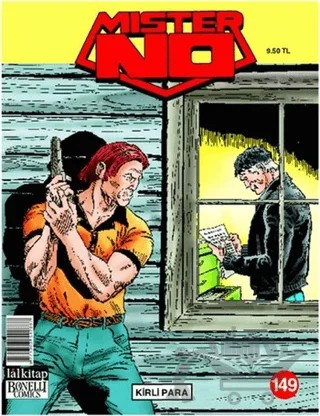 Mister No Sayı: 149 - Kirli Para – Lal Kitap kitap kapağı