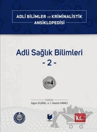 Adli Sağlık Bilimleri –2– Cilt 4 – Kolektif – Adalet Yayınevi kitap kapağı